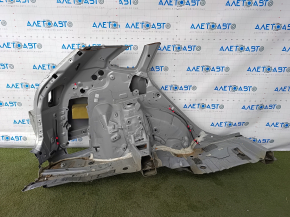 Quarter wing rear left Lexus RX300 RX330 RX350 RX400h 04-09 silver 6T1, painted, putty 0.4-1.3mm, pokes