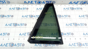 Door glass triangle rear right BMW X5 E70 07-13 tinted, frame broken