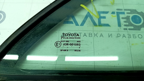 Triangle door glass with seal, rear right, Toyota Camry v55 15-17 USA