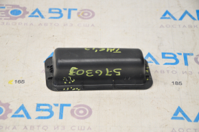 Left trunk lid handle Tesla Model S 12-20 black, broken fasteners, bumps