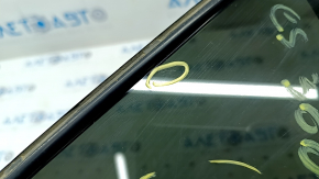 Door glass triangle with seal rear left Lexus ES300 ES330 scratches