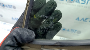 Triangle door glass with seal, rear left, Lexus ES300h ES350 13-18, without curtain
