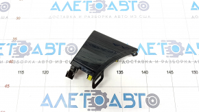 Left lower dashboard trim Toyota Avalon 13-15 black, wood grain