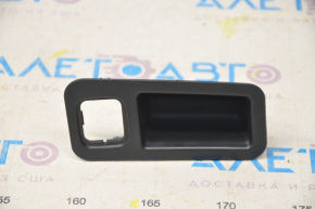 Right trunk door closing handle Tesla Model S 12-20 black, under the button, broken fasteners