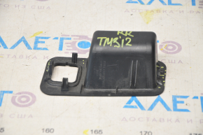 Right trunk door closing handle Tesla Model S 12-20 black, under the button, broken fasteners