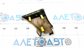 Left lower dashboard cover Toyota Avalon 13-18 brown, wood grain, type 2
