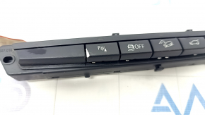 Front panel control buttons central BMW X5 E70 07-13 under 360, worn button