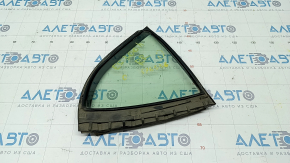 Door glass triangle with seal rear right Lexus ES300h ES350 13-18 without curtain, sand