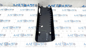 Lower right center pillar trim BMW X5 E70 07-13 black, under air duct, broken mount, scratches