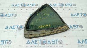 Door glass triangle with seal rear right Lexus ES300h ES350 13-18 without curtain, scratches