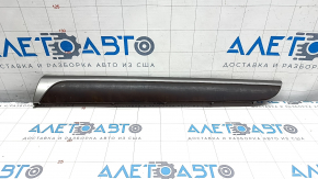 Dashboard cover right Subaru Outback 15-19 brown with chrome strip, scratches