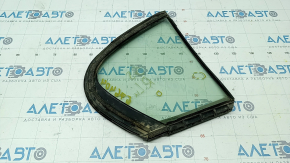 Door glass triangle with seal rear left Lexus GS300 GS350 GS430 GS450h 06-11 sand, scratches