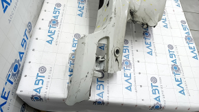Bare rear bumper BMW X5 E70 11-13 rest for parking sensors, M style, white scratches, dents, torn