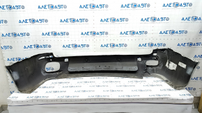 Bare rear bumper BMW X5 E70 11-13 rest for parking sensors, M style, white scratches, dents, torn