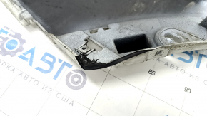 Rear bumper bare left BMW X5 E70 11-13 rest, M style, dented, deep scratches