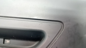 Rear upper door trim lower BMW X5 E70 07-13 black, scratches, missing plug