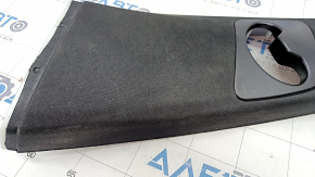 Upper center pillar trim belt left BMW X5 E70 07-13 black, needs cleaning, worn
