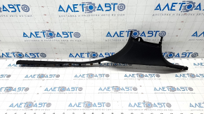 Door sill trim front right inner BMW X5 E70 07-13 black, scratches