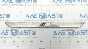 Door sill trim front right outer BMW X5 E70 07-13 M Sport, scratches, dent