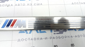Door sill trim front right outer BMW X5 E70 07-13 M Sport, scratches, dent
