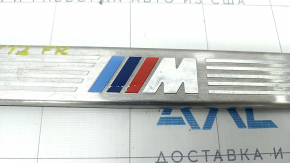 Door sill trim front right outer BMW X5 E70 07-13 M Sport, scratches, dent