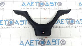 Steering wheel trim BMW X5 E70 07-13 M Sport, black, scratches