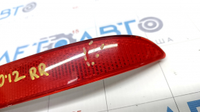 Rear bumper reflector right BMW X5 E70 11-13 rest, broken mount, scratch