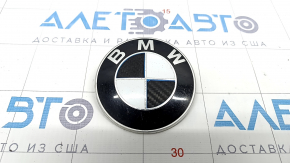 Emblem hood badge BMW X5 X6 E70 E71 07-13 sand, pasted over