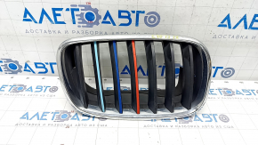 Radiator grill nostril right BMW X5 E70 07-13 broken fasteners