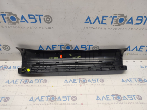 Door sill trim front right Infiniti QX50 19- black with chrome, scratches, broken fastening