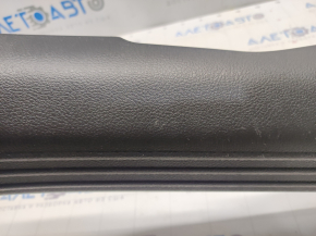 Door sill trim front right Infiniti QX50 19- black with chrome, scratches, broken fastening