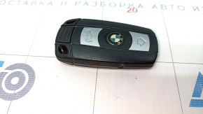 Smart key BMW X5 E70 07-13 3 buttons, worn