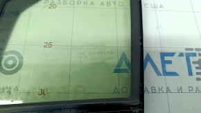 Door glass triangle with seal front left Toyota Prius 50 Prime 17-22