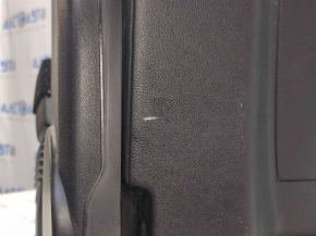 Passenger seat Dodge Journey 11-17 without airbag, fur, cloth black, scratches, without side pad