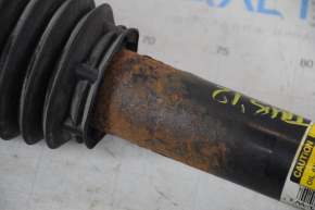 Air shock absorber rear left Tesla Model S 12-15 prerest RWD S3, S2 rusty