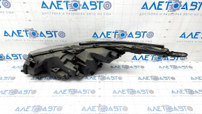 Front right headlight complete Toyota Prius 50 Prime 17-19 LED with seal and upper mount, sand