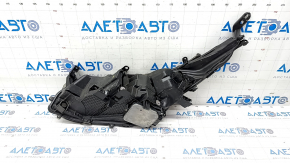 Front right headlight complete Toyota Prius 50 Prime 17-19 LED with seal and upper mount, sand