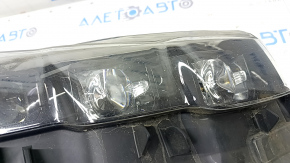 Front right headlight complete Toyota Prius 50 Prime 17-19 LED with seal and upper mount, sand