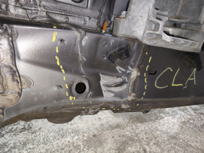 Front left quarter Mercedes CLA 14-19 graphite dented side member