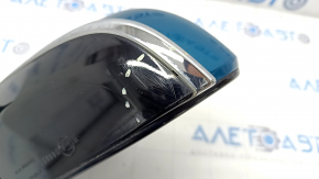 Side mirror left Toyota Prius 50 Prime 17-20 5 pins, heated, blue, scratches