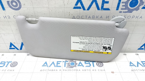 Left visor Toyota Prius 50 Prime 17-19 gray, without hook