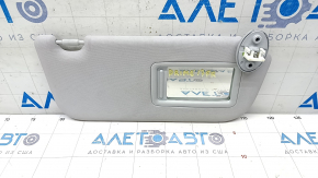 Right visor Toyota Prius 50 Prime 17-19 gray, without hook