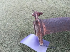 Exhaust line middle part Toyota Camry v40 2.4, hybrid rusty