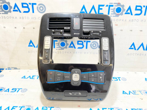 Climate control control of Nissan Leaf 13-17 with frame, with monitor control, with air duct, scratches