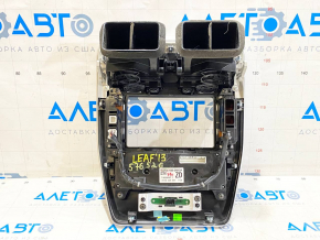 Climate control control of Nissan Leaf 13-17 with frame, with monitor control, with air duct, scratches