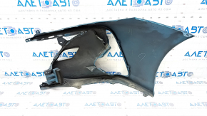 Front bumper bare right Toyota Prius 50 Prime 17-22 without parking sensors, blue 791, scratches, dented