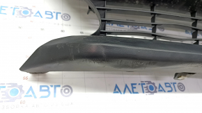Radiator grill assembly Toyota Prius 50 Prime 17-19 without parking sensors, dented, scratches, crack in the overlay, broken mount