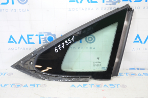 Window blind glass rear right Tesla Model S 12-20 type 1, cut seal
