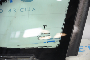 Window blind glass rear right Tesla Model S 12-20 type 1, cut seal