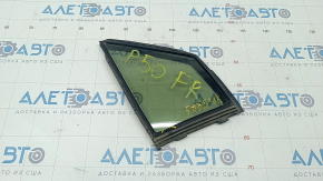 Door glass triangle with seal front right Toyota Prius 50 16-22 seal torn